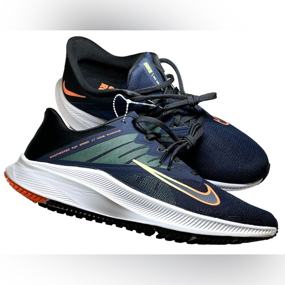 Nike Other - New Nike Men’s Quest Running Performance Athletic Sneakers CD0230-404 10.5 Navy